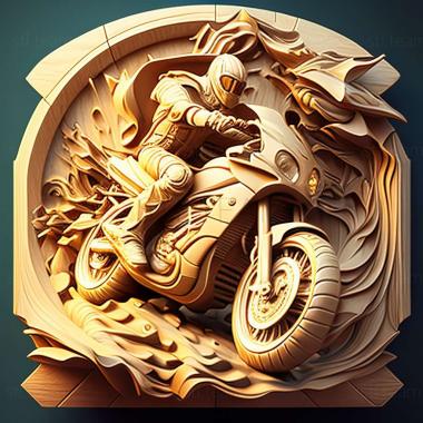 3D модель Гра Super Bikes Riding Challenge (STL)